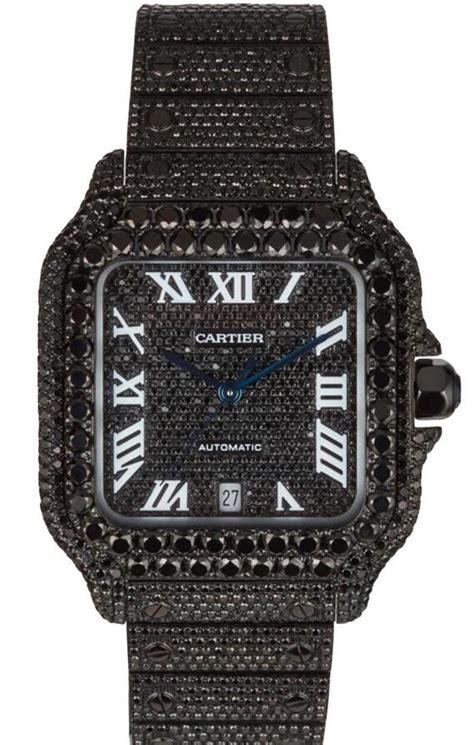 fake cartier watch iced out|iced out cartier watch giveaway.